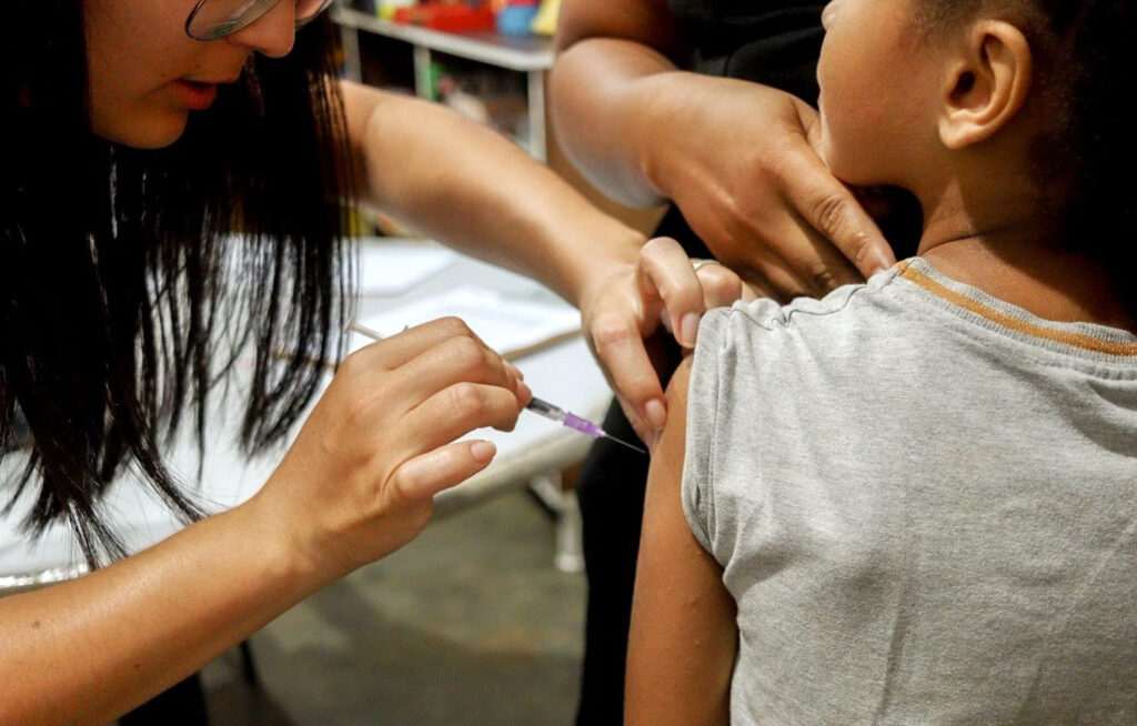 Campanha de imunização contra influenza no Tocantins