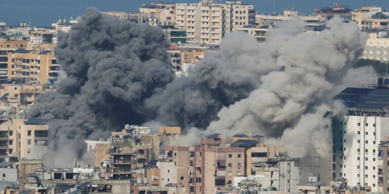 Israel ataca centro de Beirute em uma expansão da guerra