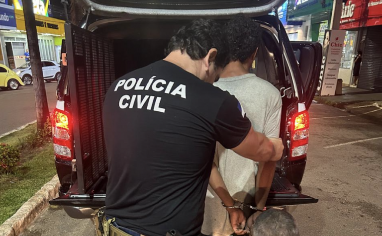 Em Paraíso do Tocantins,homem é preso com mandato de prisão preventiva acusado de série de furtos