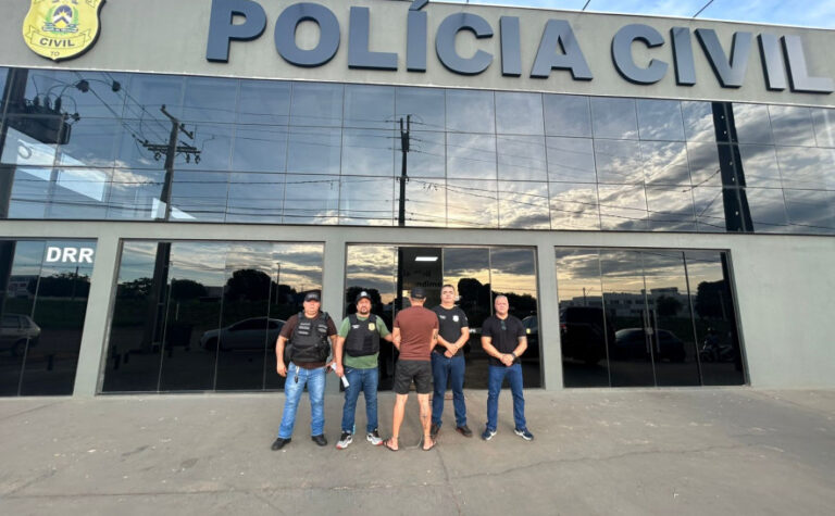 Em Palmas, a Polícia Civil cumpriu um mandado de prisão contra um suspeito de emboscada e ameaças
