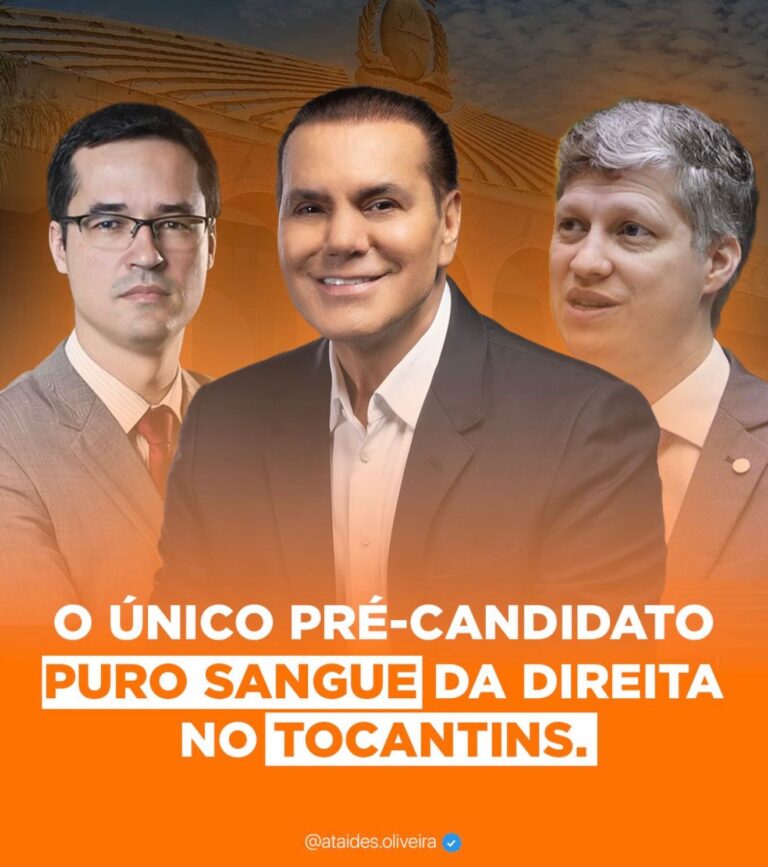 Ataídes Oliveira se posiciona como o único pré-candidato “puro sangue” da direita no Tocantins