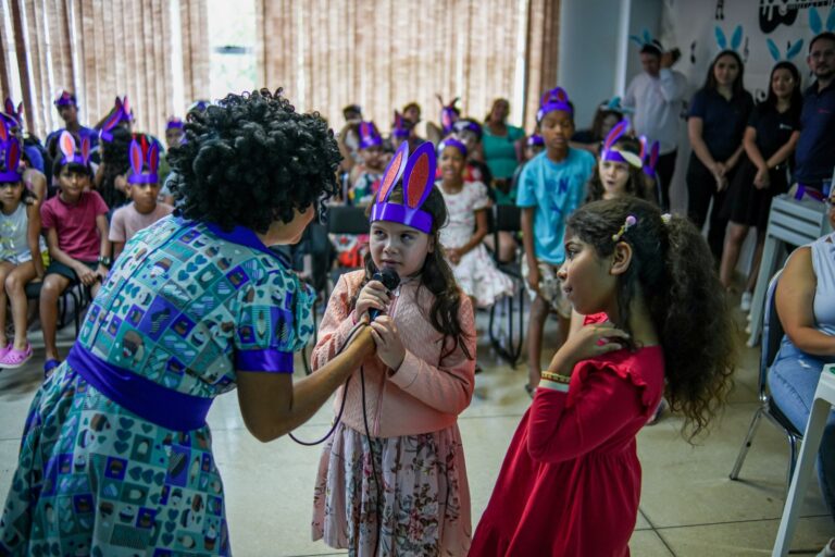 Prefeitura de Araguaína promove ações de Páscoa para crianças atendidas pela Assistência Social