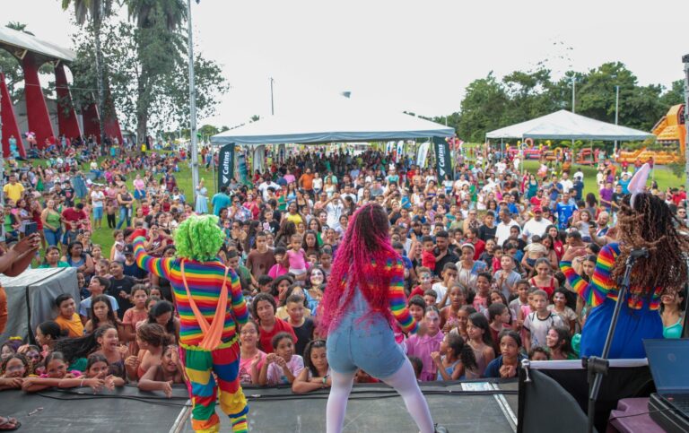 Vila de Páscoa reúne famílias e leva diversão para crianças em Araguaína