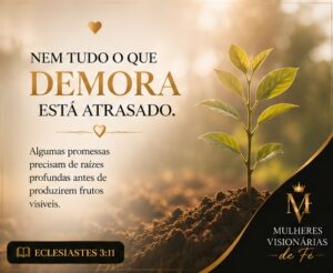 Nem Tudo o Que Demora Está Atrasado