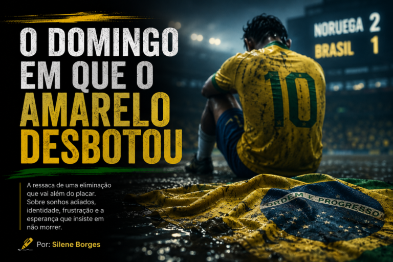 O Domingo em que o Amarelo Desbotou