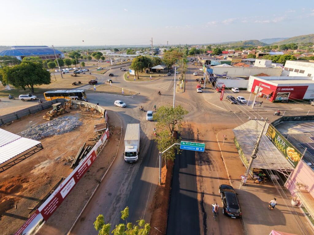 Avenida Tocantins tem faixa ampliada e circulação liberada